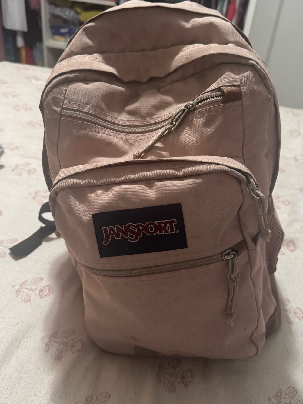 Jansport Light Pink Classic Backpack